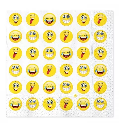 TOVAGLIOLI EMOTICONS SMILE  20 PZ 