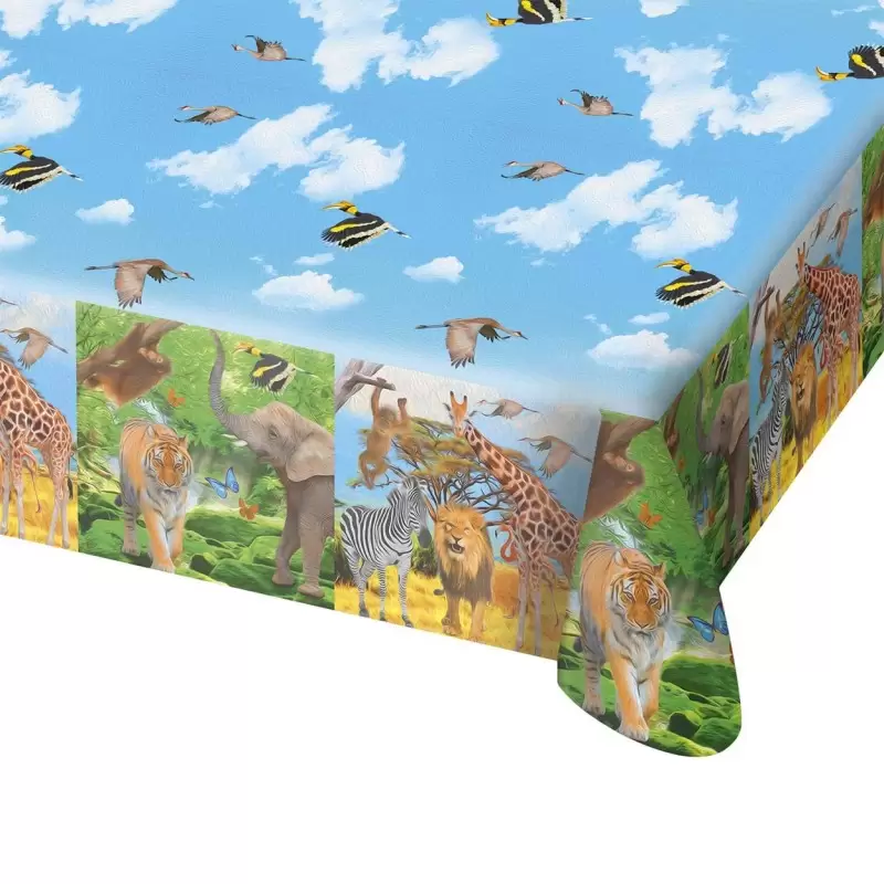 KIT N.7 - DECORAZIONI ZOO SAFARI + MONOCOLORE