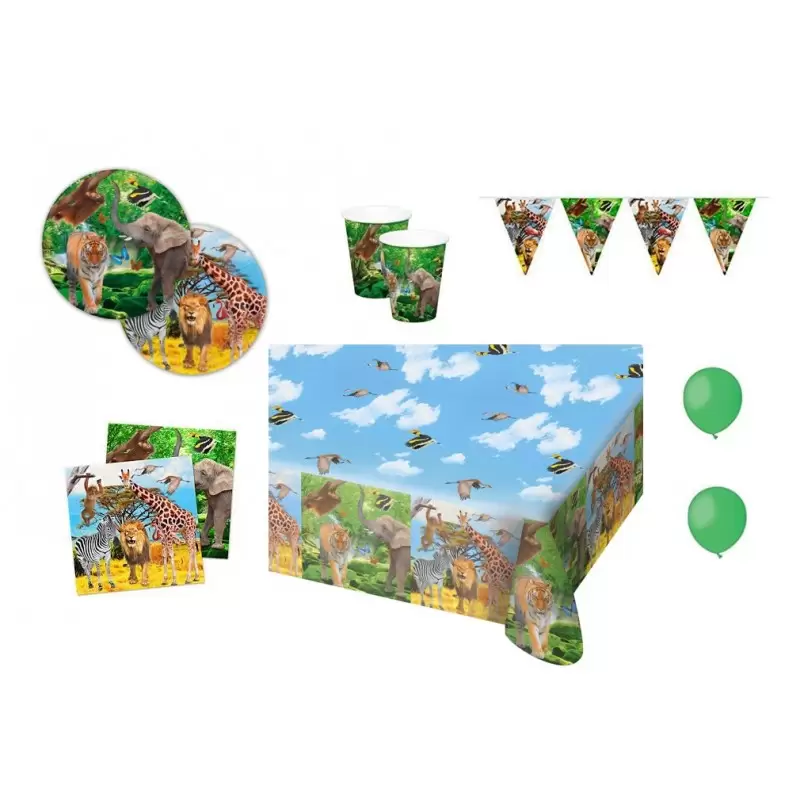 ZOO SAFARI COORDINATO KIT N 1 