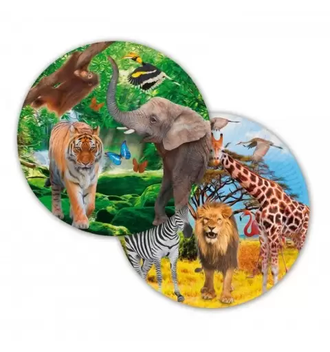 PIATTI ZOO SAFARI 8 PZ