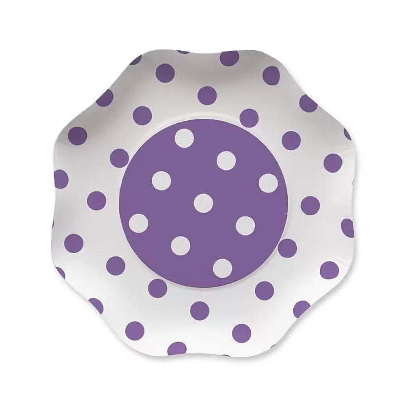 PIATTI POIS GLICINE 60893 10 PZ