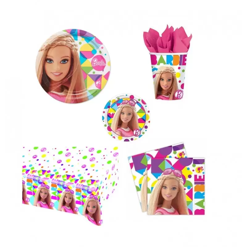 BARBIE COORDINATO TAVOLA KIT N 42 