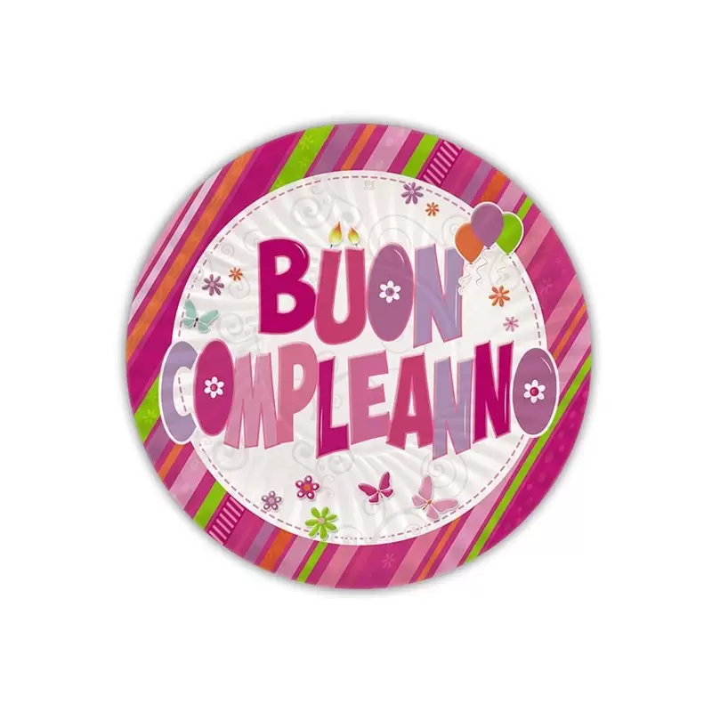 BUON COMPLEANNO ROSA KIT N2 