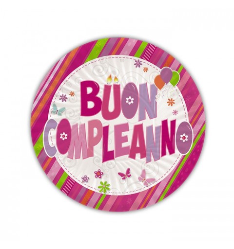BUON COMPLEANNO ROSA KIT N2