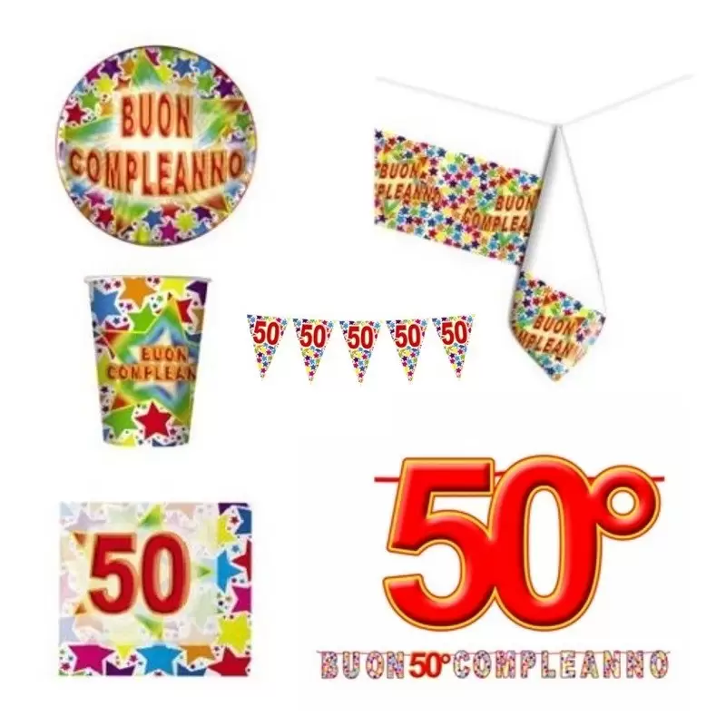 STARDUST COMPLEANNO 50 ANNI KIT N 17