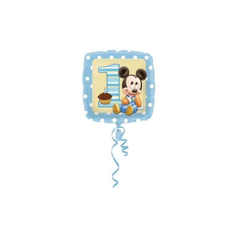 set compleanno topolino infant con palloncino foil