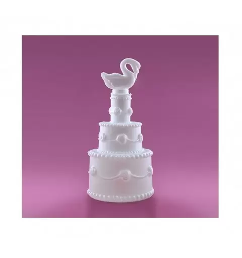 BOLLE DI SAPONE MATRIMONIO CIGNO SWAN 24 PZ BML24