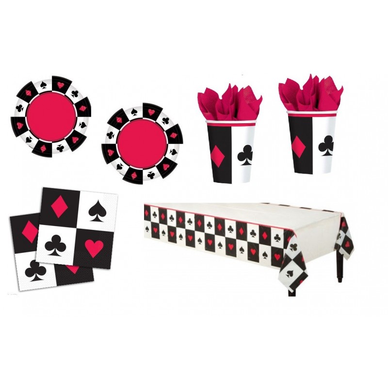 CARTE POKER KIT COMPLEANNO