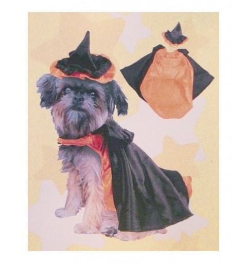costume cane strega halloween