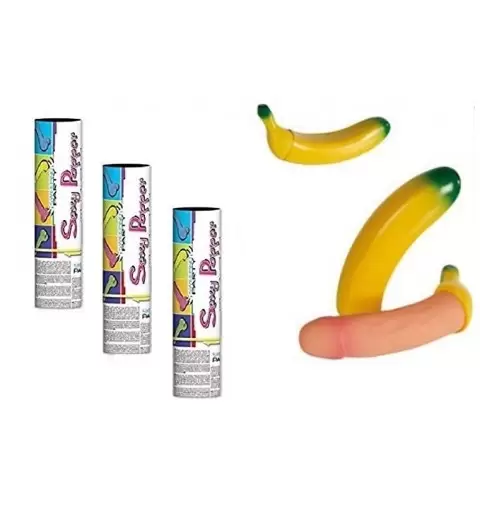tubi spara falli + banana pene
