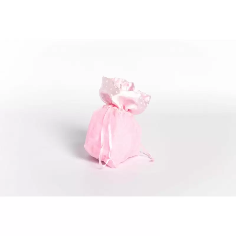sacchetti organza rosa