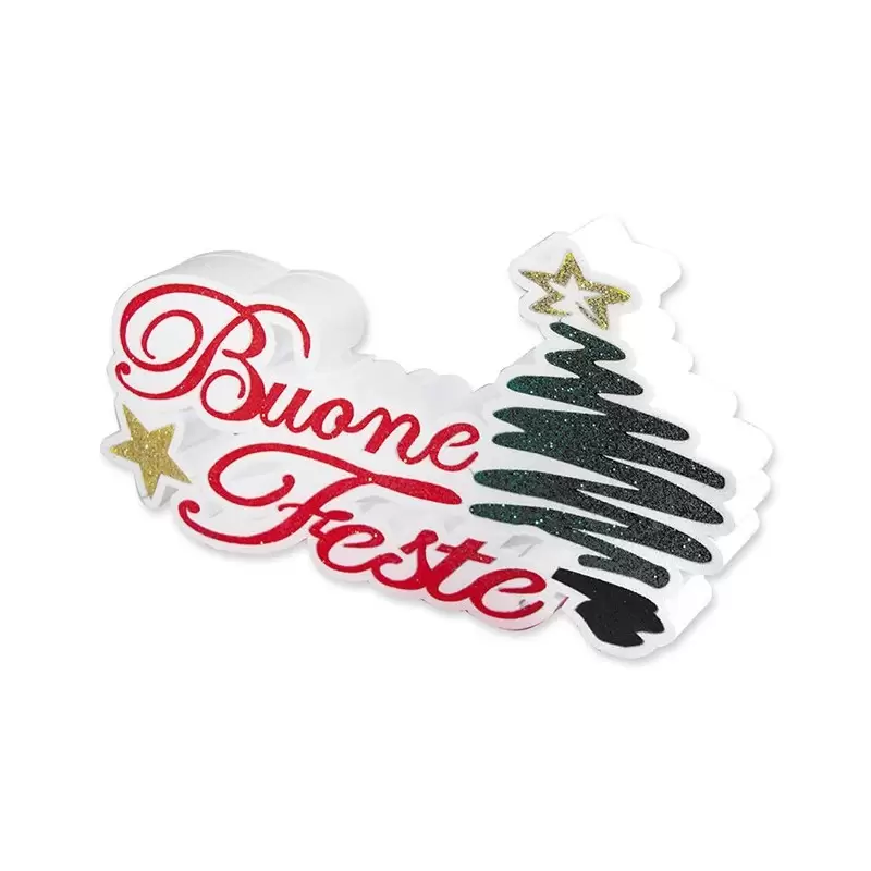 decorazione polistirolo buone feste