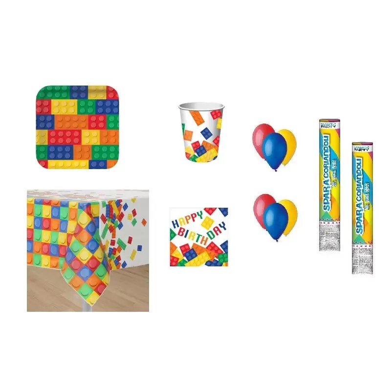 kit compleanno blocl party lego