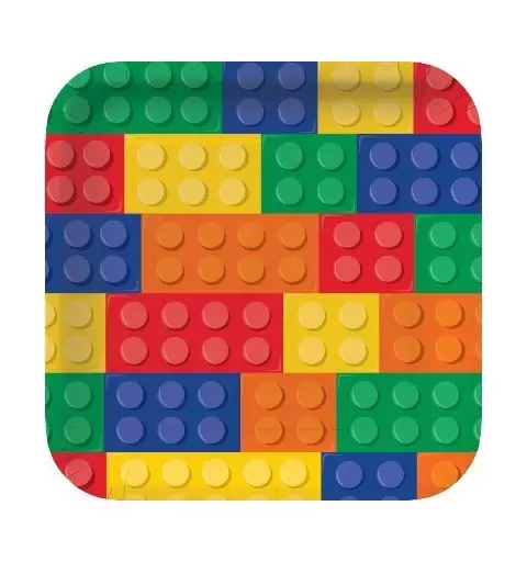 kit compleanno lego block party
