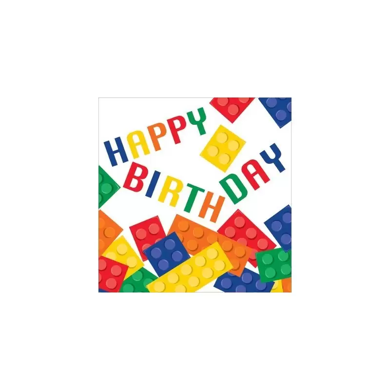 kit compleanno lego block party