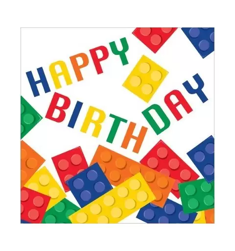 kit compleanno lego block party