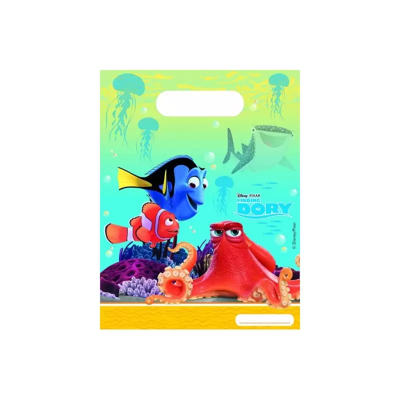 ALLA RICERCA DI DORY 6 BUSTINE REGALO