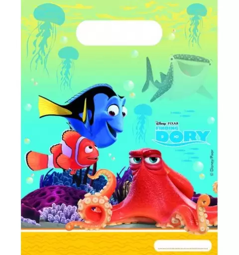 ALLA RICERCA DI DORY 6 BUSTINE REGALO
