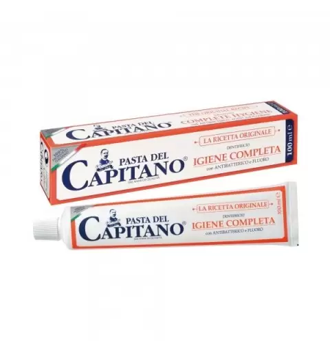 DENTIFRICIO PASTA DEL CAPITANO  100ML 12 pz.