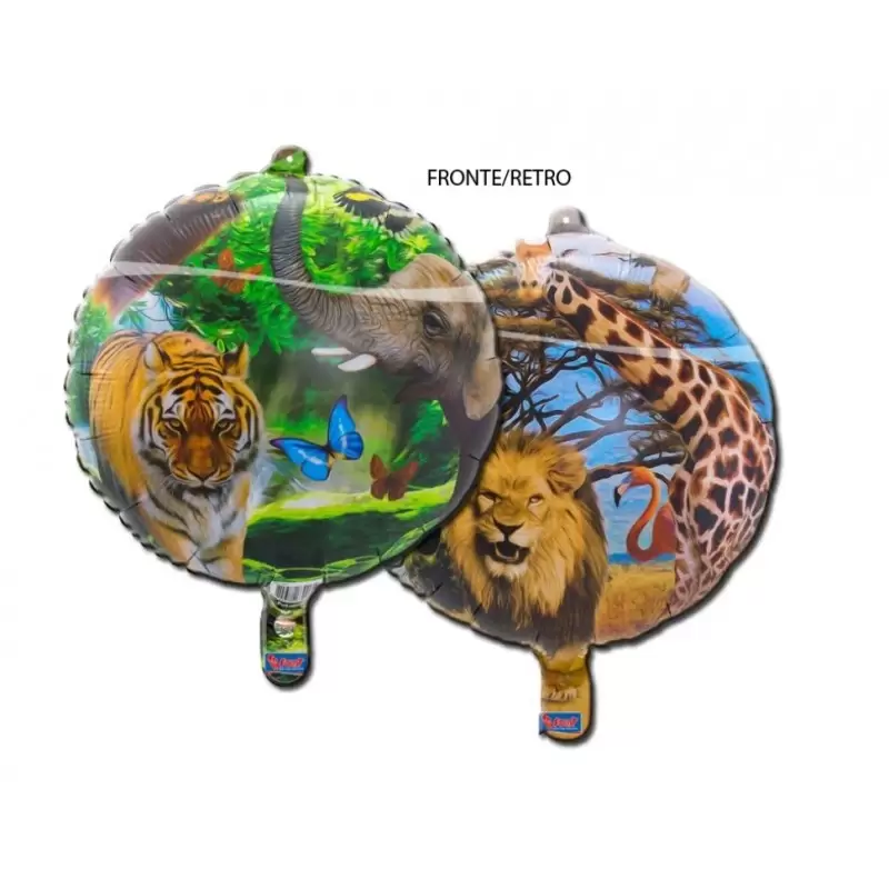 PALLONCINO FOIL SAFARI 63006