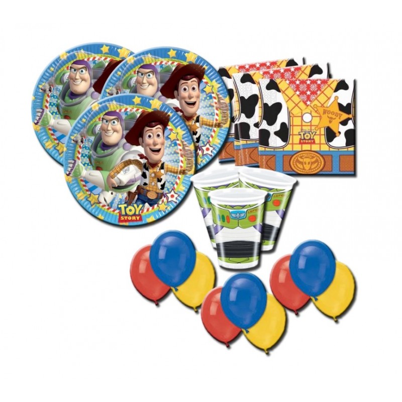 COORDINATO COMPLEANNO TOY STORY DISNEY KIT N 22