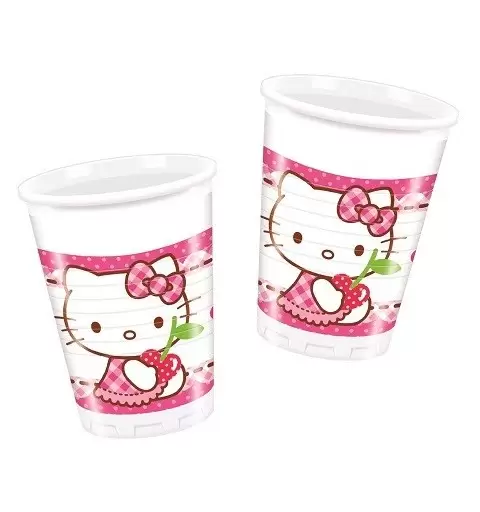 KIT N 3 COORDINATO COMPLEANNO HELLO KITTY 