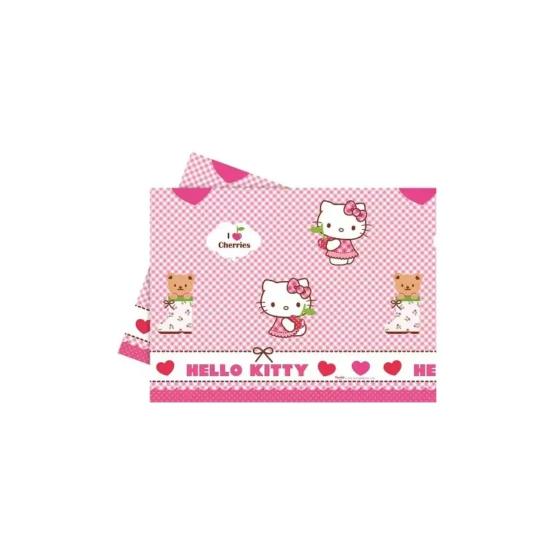 KIT N 3 COORDINATO COMPLEANNO HELLO KITTY 
