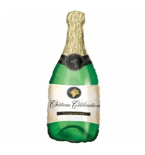 PALLONCINO SUPERSHAPE BOTTIGLIA DI CHAMPAGNE / SPUMANTE 04949