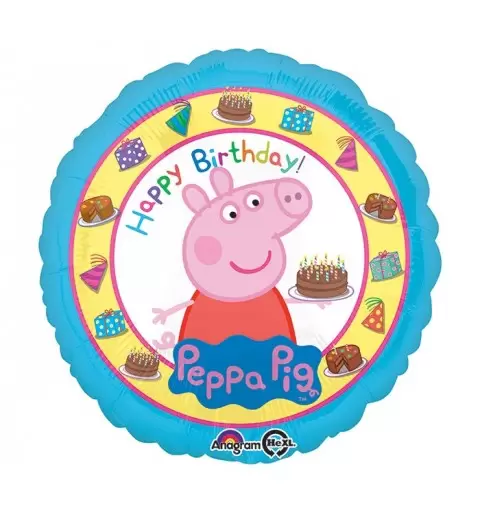 PALLONCINO FOIL PEPPA PIG 31592