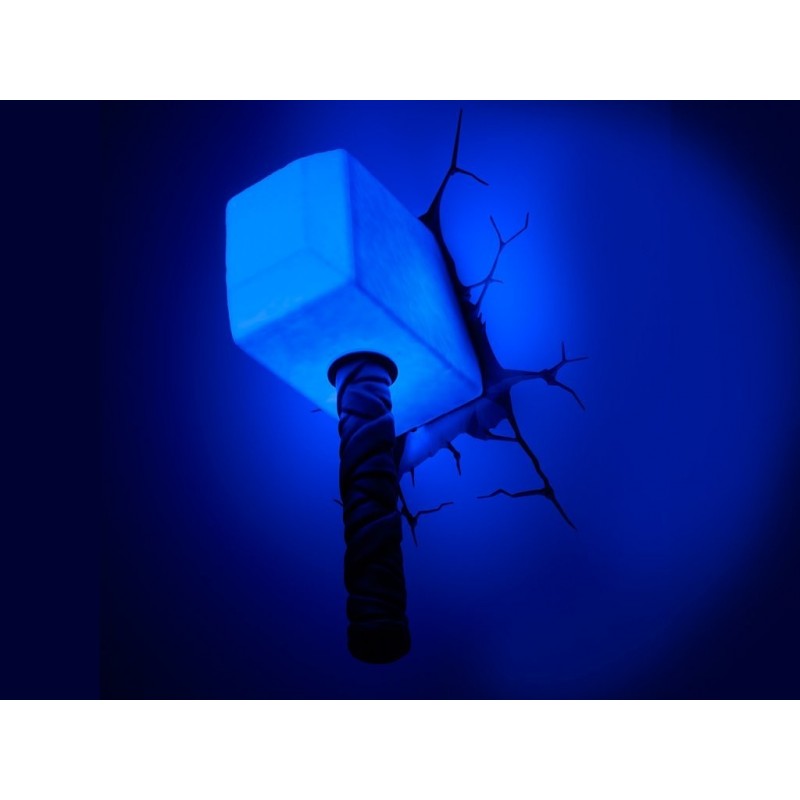 LAMPADA A MURO LED SCUDO CAPITAN AMERICA 3D Light Fx 3Dfx-12416