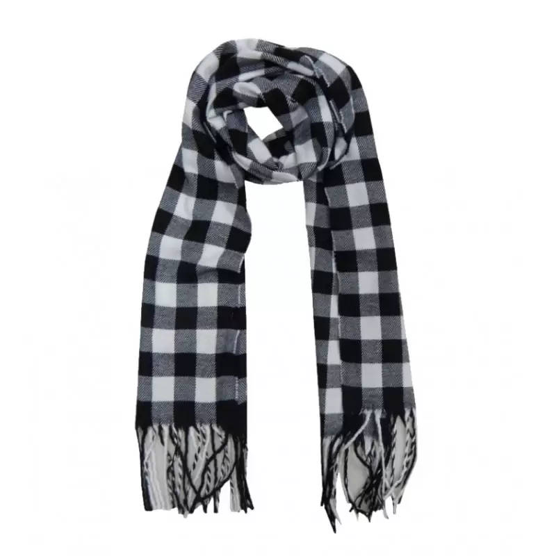 SCIARPA PASHMINA POLO PLAY FANTASIA SCOZZESE AC0181