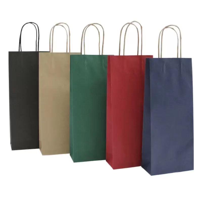 BUSTE SHOPPERS PORTA BOTTIGLIE IN CARTA BIOKRAFT 10 PZ BARBERA BB20