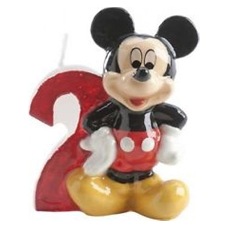 CANDELINA COMPLEANNO N2 TOPOLINO MICKEY MOUSE 346142