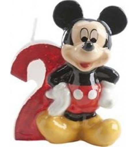 CANDELINA COMPLEANNO N2 TOPOLINO MICKEY MOUSE 346142