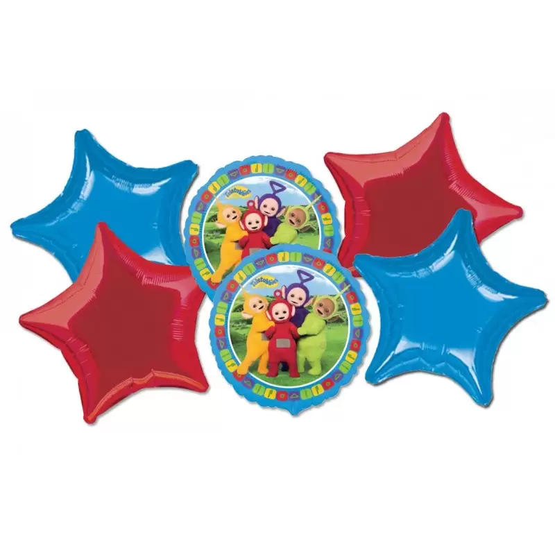 BOUQUET PALLONCINI FOIL TELETUBBIES N 7