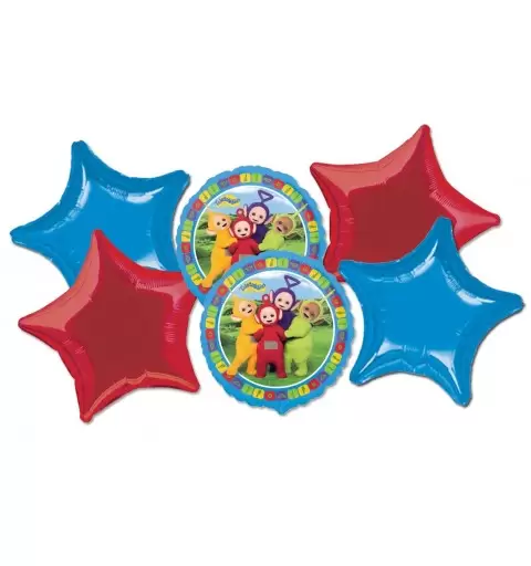 BOUQUET PALLONCINI FOIL TELETUBBIES N 7