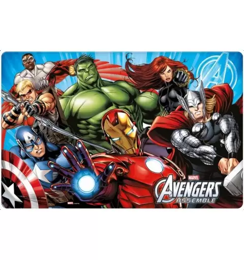SET COLAZIONE AVENGERS ASSEMBLE TAZZA MV15176 + TOVAGLIETTA