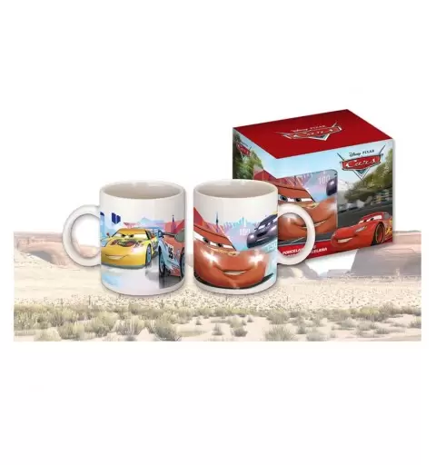 TAZZA COLAZIONE IN CERAMICA CARS CR17256