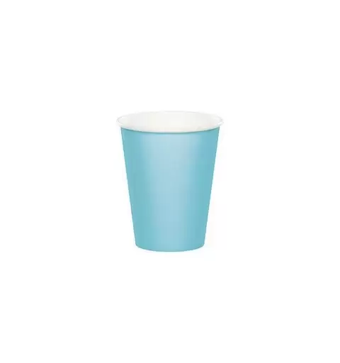 IRPot - KIT N 42 COORDINATO TAVOLA TINTA UNITA PASTEL BLUE CELSTE