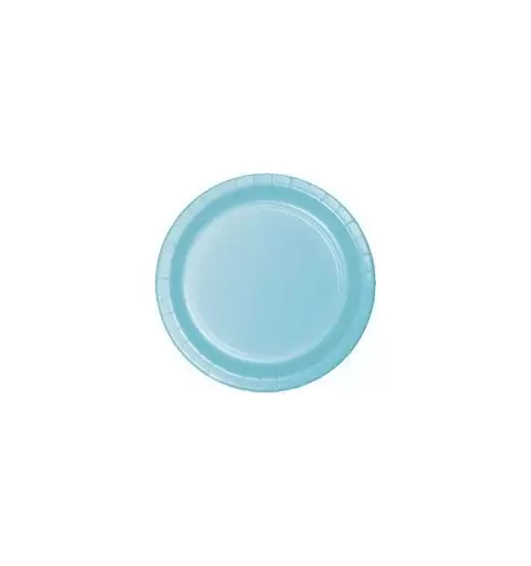 IRPot - KIT N 42 COORDINATO TAVOLA TINTA UNITA PASTEL BLUE CELSTE