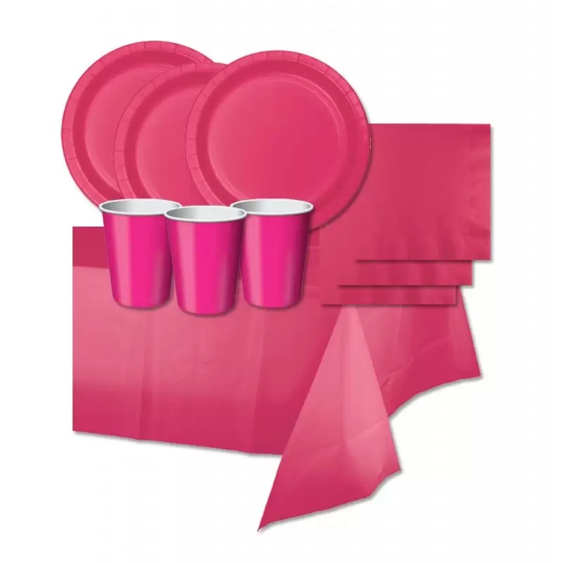 KIT N 3 - FESTA TINTA UNITA HOT MAGENTA FUCSIA