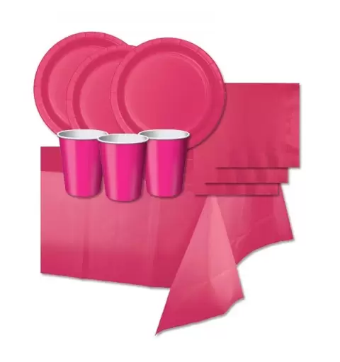 KIT N 3 - FESTA TINTA UNITA HOT MAGENTA FUCSIA