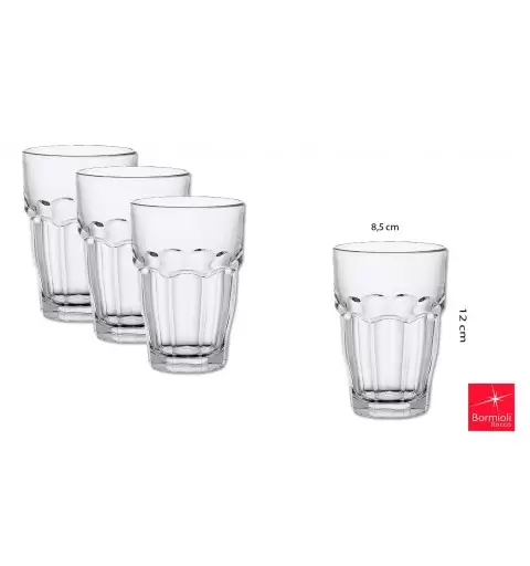 BICCHIERI BORMIOLI ROCK BAR LONG DRINK 37 CL 12 PZ