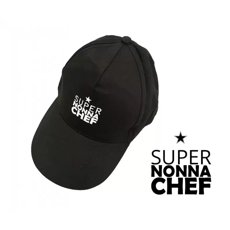 CAPPELLINO STAMPA "SUPER NONNA CHEF"
