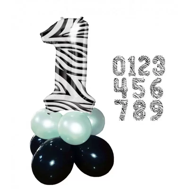 KIT N 48 - COORDINATO COMPLEANNO WILD KINGDOM
