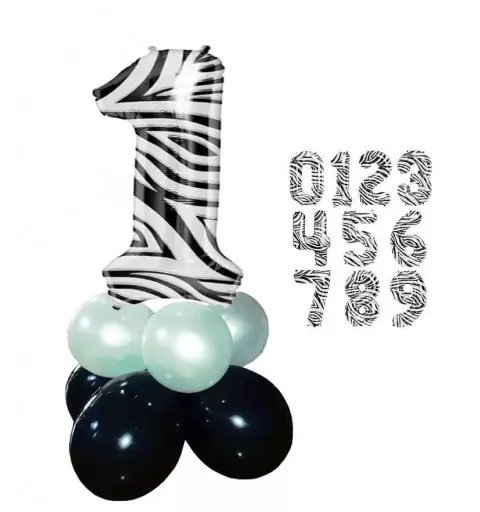 KIT N 48 - COORDINATO COMPLEANNO WILD KINGDOM