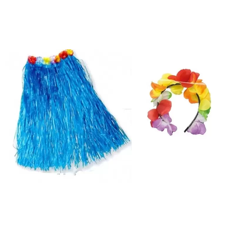 6 X SET HAWAI COLLANA + FASCIA + 2 BRACCIALETTI 29072