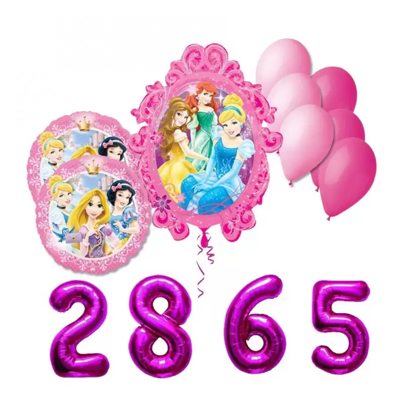 BOUQUET PALLONCINI N 4 - PRINCIPESSE DISNEY