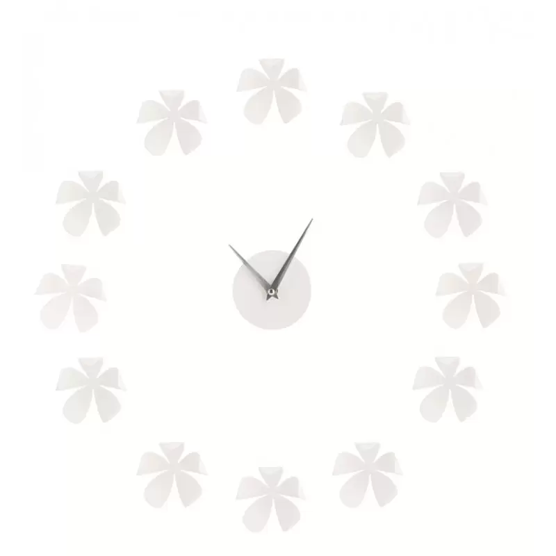 OROLOGIO DA PARETE CON FIORI IN 3D 22855