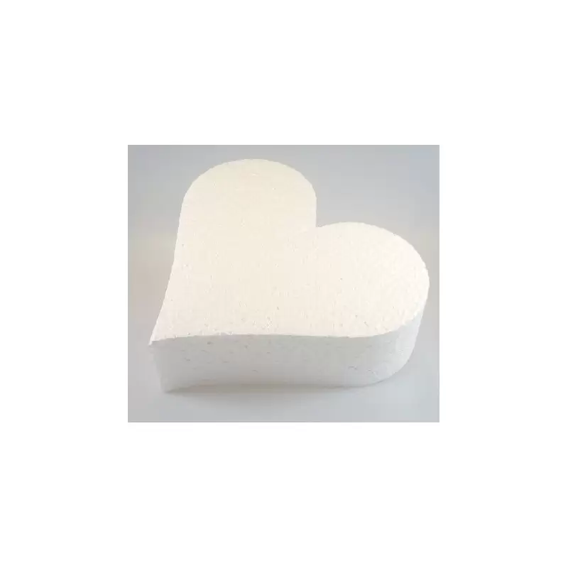 2x BASE PER TORTA A FORMA DI CUORE 14,5 x 21,5 x  4,6
